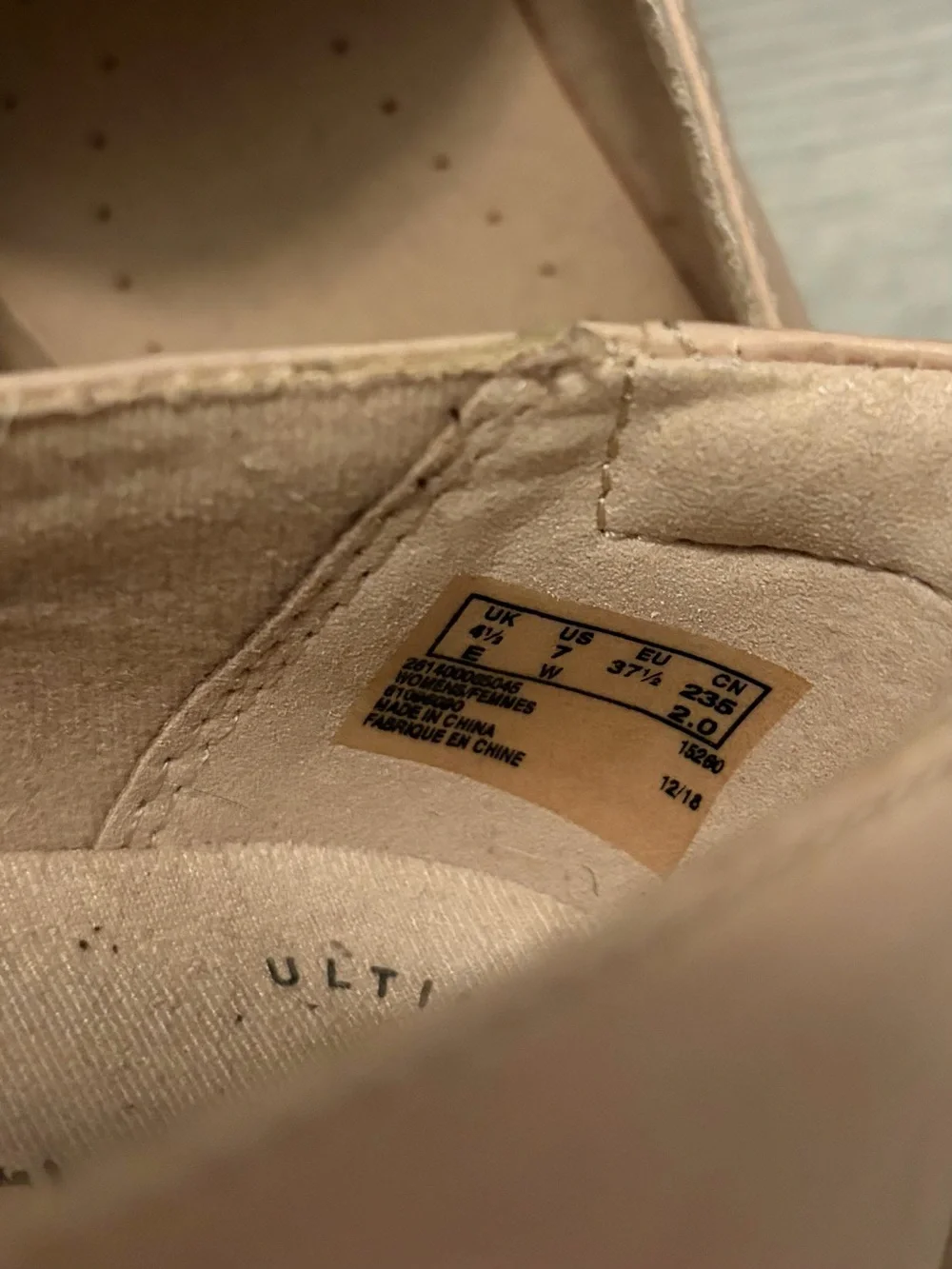 Clarks classic slip